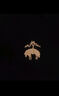 布克兄弟（BrooksBrothers） 夏季男士休閑純色短袖polo衫 男裝珠地棉經(jīng)典款刺繡翻領(lǐng)上衣男 黑色-翻領(lǐng)T恤男 M (建議70-80kg) 曬單實拍圖