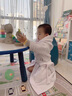G.DUCKKIDS高檔輕奢品牌 A類兒童浴袍純棉毛巾料連帽吸水速干中長(zhǎng)款男童女童 兒童空氣棉連帽 白色- 均碼 M(建議身高90-125cm)- 曬單實(shí)拍圖