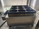 闊愛蛋堡機(jī)雞蛋漢堡機(jī)擺攤商用煎蛋神器平底鍋紅豆餅機(jī)蛋肉堡不粘煎鍋 單板九孔（電熱款）+工具一套 8cm 曬單實(shí)拍圖