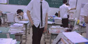 坐悠班服套裝學院風高中學生大合唱演出服詩歌朗誦裝韓版制服襯衫男 男白長袖+黑褲+黑領帶 3XL 曬單實拍圖