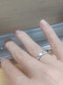 戚小米天使之翼情侶對戒一對開(kāi)口戒可調節食指環(huán)實(shí)用情人節禮物送女友 曬單實(shí)拍圖