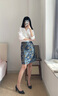 歐黎蔓高級感白色V領(lǐng)襯衫上衣女2024春新款小個(gè)子時(shí)尚七分袖襯衣 白色 160/84A/S 曬單實(shí)拍圖