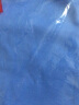 班尼路（Baleno）潮流圆领女长袖t恤休闲运动纯色直筒卫衣 007B蓝色 XL  实拍图