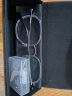 万新（WAN XIN） 近视眼镜防蓝光辐射非球面现片配眼镜框男女0-1500度配成品眼镜 金属-无框-2045SV-银色 1.60多屏防蓝光镜片（近视超薄） 实拍图
