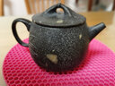 陶立方石頭茶壺冰磧巖高石瓢壺浮雕竹葉泡茶壺整塊安化原石單壺功夫茶具 高石瓢壺 曬單實(shí)拍圖