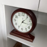 北极星（POLARIS）挂钟 古典欧式座钟表复古客厅装饰台钟创意12英寸卧室床头时钟72214夜光款 实拍图