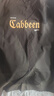 卡賓（CABBEEN）【涼感】燙印LOGO短袖T恤男2024夏季新款潮流冰絲情侶裝上衣 煤黑色01 M /170/48 曬單實(shí)拍圖