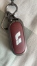 億智谷新款理想L7鑰匙套L8鑰匙套L9 L6鑰匙套保護殼全包高檔男女鑰匙殼 火山紅【雙扣皮繩款】L7/L8/L9L6 曬單實(shí)拍圖