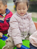 乖奇熊寶寶三防羽絨服外套冬季嬰兒童輕薄鴨絨保暖上衣圍脖護(hù)頸外出冬裝 曬單實(shí)拍圖
