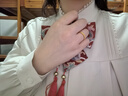 周六福碎碎冰足金999黃金戒指女生日禮物計價A0113002 16號 約3.91g  曬單實(shí)拍圖
