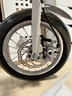 GOGOBIKE 14寸鋁合金超輕男女式成人單速碟剎小輪學(xué)生單車便攜折疊自行車 14寸鋁路寶/碟剎/天使白 曬單實拍圖