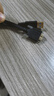 一葉蘭工業(yè)相機數據線(xiàn)USB3.0轉Micro-B高速連接線(xiàn) 適用于?？低暣笕ABasler灰點(diǎn)大恒IDS 帶螺絲可固定 黑色 1米 曬單實(shí)拍圖