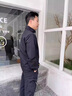 八仟流沖鋒衣定制工作服印logo春秋季4S店汽車(chē)銷(xiāo)售團(tuán)體防風(fēng)防水工裝外套 【三防科技-親膚有型】黑色 L 曬單實(shí)拍圖