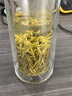 希諾（HEENOOR）玻璃杯雙層保溫泡茶杯男女士2025新款水杯官方旗船店茶杯子 抗菌款  小熊鋼本色 -杯套 410ml 曬單實拍圖