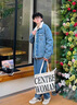 Levi's李維斯25年秋冬新款男士寬松休閑厚外套仿羊羔絨牛仔夾克 淺藍色 L 曬單實(shí)拍圖
