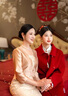 崎臘新娘媽媽高端禮服婚宴年輕款喜婆婆裝結婚旗袍平時(shí)可穿9022 香檳色 M 曬單實(shí)拍圖