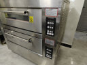 德玛仕（DEMASHI）大型烘焙烤箱商用 烤鸡翅烤全鸡披萨面包蛋糕电烤箱大容量 两层四盘 EB-J4D-Z【免费安装】 实拍图