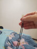 中國黃金（CHINA GOLD）次日達(dá)和田玉竹節(jié)項(xiàng)鏈男女款年新款玉七夕情人節(jié)禮物送女朋友老婆 【京速達(dá)】竹節(jié)項(xiàng)鏈【黑繩+玉珠】 曬單實(shí)拍圖