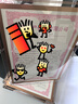 華昶【含內(nèi)頁，免費(fèi)打印】水晶玻璃證書獎狀榮譽(yù)證書外殼獲獎授權(quán)書外殼企業(yè)優(yōu)秀員工頒獎狀框內(nèi)頁定制  金色花邊A4橫豎通用   十個裝 曬單實(shí)拍圖