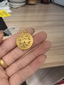 金小貅黃金吊墜福運八寶掛墜足金精品古法八寶羅盤(pán)項鏈墜子送媽媽送老婆 1.5g,大號福運八寶吊墜-多退少補 曬單實(shí)拍圖