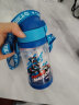 迪士尼（Disney）儿童水杯 双盖Tritan宝宝吸管杯夏季塑料杯女学生水壶 520ML漫威 实拍图