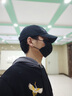 江浸月情侶耳釘男女各一只銀 銀耳釘單只潮情侶款一對山海耳環(huán)SN8490 山盟海誓 曬單實(shí)拍圖