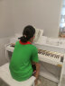 探律（TANLV）钢琴电钢琴88键重锤专业数码钢琴智能家用成人初学者幼师儿童立式电子钢琴 T03演奏级-大高箱烤漆白（纯钢重锤款）双人凳 实拍图