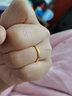 蒂蔻 黃金戒指男女款情侶對(duì)戒足金訂婚結(jié)婚對(duì)戒金情人節(jié)禮物求婚戒指 Love女戒|約2.4g/多退少補(bǔ) 曬單實(shí)拍圖