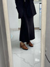 愛(ài)步（ECCO）高跟鞋女 優(yōu)雅流蘇深口牛皮粗跟正裝單鞋女  雕塑奢華222663 HL 淺棕色22266301291 38 曬單實(shí)拍圖
