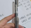 3 更好上 根號三根號三彈性減負(fù)筆CST頭速干黑科技葫蘆頭減壓中性筆M6M7舒適軟握 PA155替芯（10支黑色）CST頭 曬單實拍圖