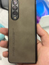 遼科適用三星Z Fold3手機殼心系天下W22羊巴皮保護套折疊屏鏡頭全包防摔輕奢復古商務(wù)皮質(zhì)手機套男 三星Z Fold3/W22【銀河灰】 羊巴皮保護套   曬單實(shí)拍圖