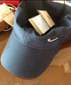 耐克（NIKE）帽子男女 新款時(shí)尚運動(dòng)帽休閑戶(hù)外旅游可調節棒球帽遮陽(yáng)鴨舌帽 FB5372-010/黑色/小銀勾/力薦 M/L 曬單實(shí)拍圖