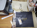 Cuud包包女包時(shí)尚枕頭包小眾手提大容量單肩斜挎腋下包生日禮物送女友 灰白色【送禮品袋】 曬單實(shí)拍圖