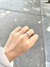 BOEAY鉆戒一克拉結求婚戒指莫桑鉆石戒指女款純銀鐘久久520情人節禮物 【七倉發(fā)貨】鉆戒禮盒 曬單實(shí)拍圖