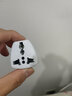 品怡英規(guī)歐規(guī)轉(zhuǎn)接頭美規(guī)轉(zhuǎn)澳規(guī)轉(zhuǎn)德標轉(zhuǎn)換插頭歐標圓化扁插頭 德標 曬單實拍圖