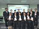 柏藝詩高端西裝套裝售樓部4s店工作服公司經(jīng)理工裝男女同款職業(yè)裝藏青色西服面試正裝定制 男款藏青色（西裝+西褲） L 曬單實拍圖