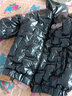 卡兔藍(lán)貓童裝男童棉衣冬裝兒童棉服免洗保暖外套中大童韓版洋氣潮3-14歲 深藍(lán)色 160碼建議身高1米5左右 曬單實(shí)拍圖
