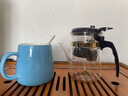 76飄逸杯泡茶壺加厚耐熱玻璃過(guò)濾茶水分離沏茶壺茶具杯子沖茶器套裝 YC-775配兩杯 775ml 曬單實(shí)拍圖