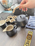 領(lǐng)藝優(yōu)品橫空茶具套裝茶幾一體式全自動上水茶盤功夫泡茶家用客廳套餐 落雁黑陶配橫空茶盤 曬單實拍圖