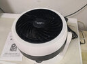 法樂(lè )仕（FALESHI）暖風(fēng)機家用冷暖兩用取暖器迷你小型電暖器桌面暖氣片烤火爐浴室取暖小太陽(yáng)熱風(fēng)機暖氣機電暖氣片 黑色【3檔+1500w+陶瓷發(fā)熱+1.5m線(xiàn)】 曬單實(shí)拍圖