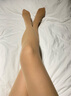 Wolford 沃爾福特Pure10D絲滑透膚裸感舒適性感黑絲連褲絲襪14497 4273 透明膚色 L 曬單實(shí)拍圖