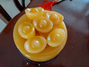 錦呈祥天然玉石聚寶盆轉(zhuǎn)運(yùn)擺件黃玉元寶家居裝飾品客廳辦公室工藝品擺設(shè) 大號(hào)【空盆】直徑約16厘米聚寶盆 曬單實(shí)拍圖