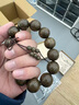 鳳御皇金絲楠木手串男士盤玩手持天然檀木大珠子手鏈文玩念珠 【高品質(zhì)】金絲楠木手串 約18mm 曬單實(shí)拍圖