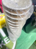 沉弗熱飲一次性咖啡杯帶蓋加厚雙層牛皮紙杯防燙杯子奶茶杯一次性紙杯 280ml 帶白色開關(guān)蓋 50只 曬單實(shí)拍圖