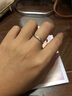 鉆石世家 至愛·共生18K金鉆石戒指情侶對(duì)戒結(jié)婚鉆戒 生日紀(jì)念日禮物 男戒2分 20號(hào) 曬單實(shí)拍圖
