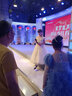 小咔衣濃女童禮服公主裙花童婚紗小女孩高端鋼琴表演演出服兒童主持人夏 香檳色長款 150 曬單實拍圖