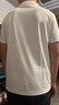 特步（XTEP）兒童童裝男女童柔軟舒適翻領(lǐng)短袖POLO衫 珍珠白 170 曬單實(shí)拍圖