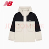 NEW BALANCENB正品24年男款戶(hù)外工裝早秋簡(jiǎn)約連帽拉鏈休閑梭織外套AMJ43302 AMJ43302-TWF L 曬單實(shí)拍圖