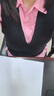 絲柏舍2025秋裝新款女士時(shí)尚簡(jiǎn)約V領(lǐng)針織馬甲黑色無(wú)袖毛線(xiàn)馬夾 曬單實(shí)拍圖