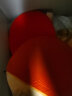 红双喜DHS六星级乒乓球拍横拍R6/H6002进攻型双面反胶单拍 附拍套乒乓球 实拍图